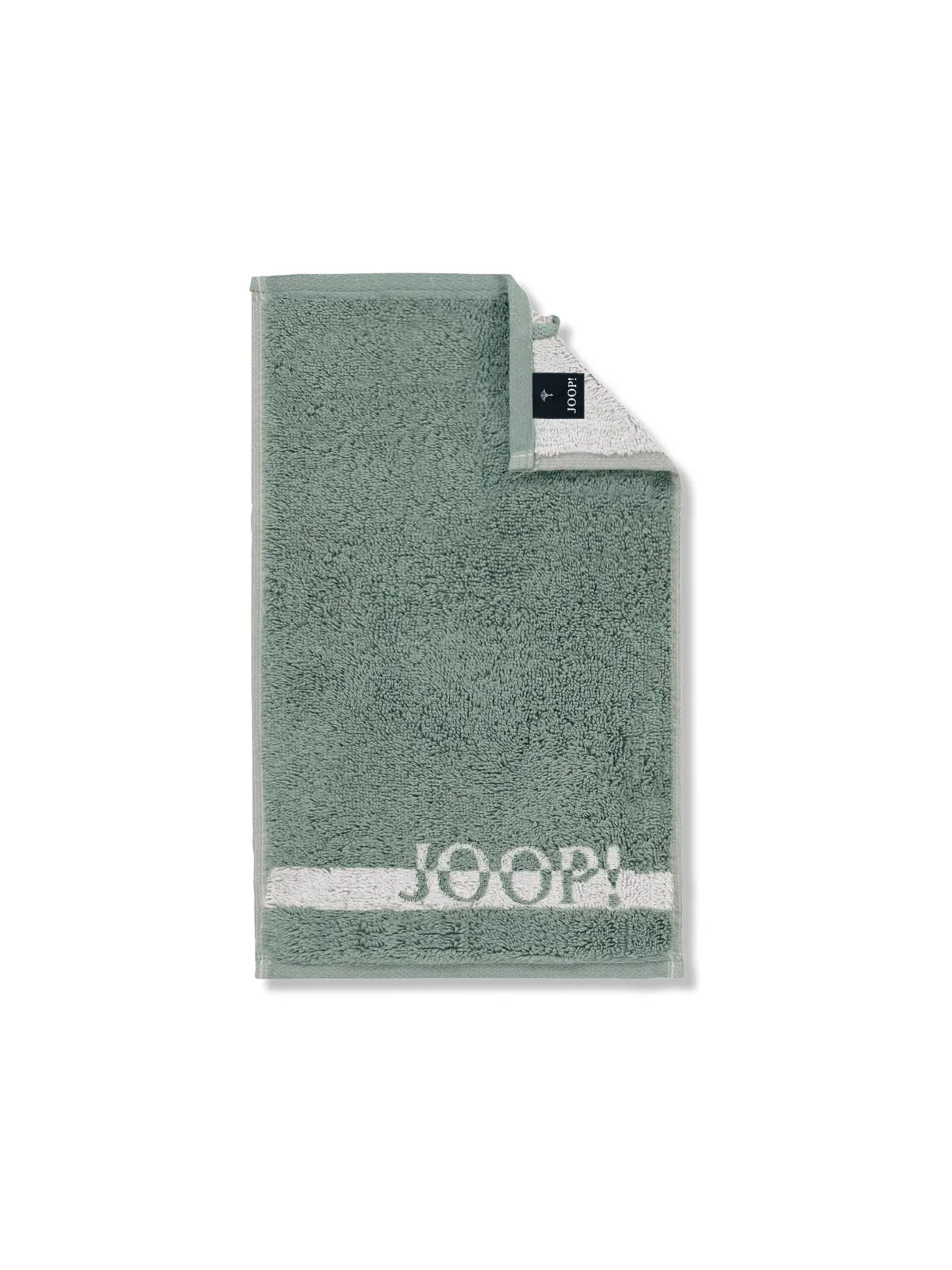 JOOP | Gästetuch SPLIT DOUBLEFACE 30x50cm Ocean | hellgrün